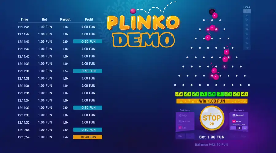 Plinko Demo